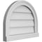 Ekena Millwork Round Top Surface Mount PVC Gable Vent w/ 2"W x 2"P Brickmould Sill Frame, 20"W x 16"H GVPRT20X1603SN - alternate 3
